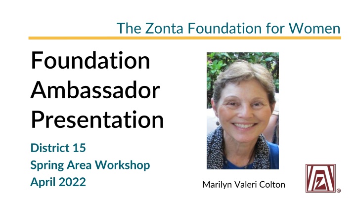 the zonta foundation for women foundation