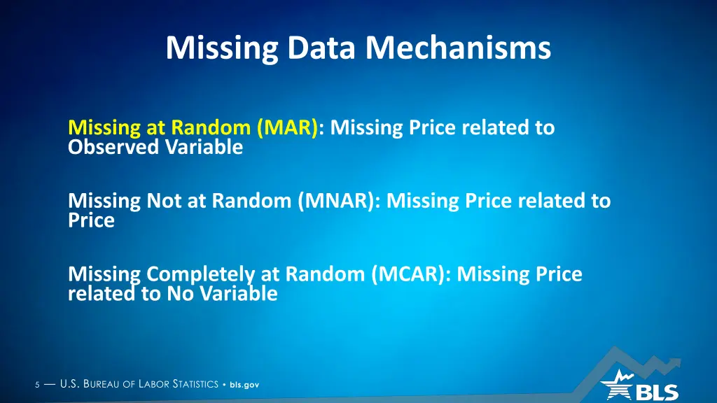 missing data mechanisms