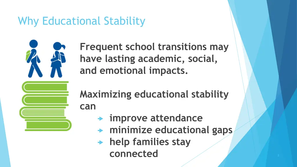 why educational stability