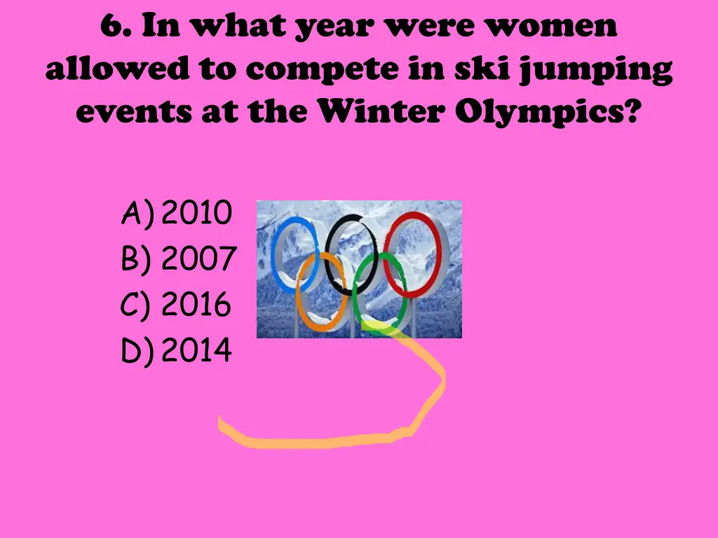 6 in what year were women allowed to compete