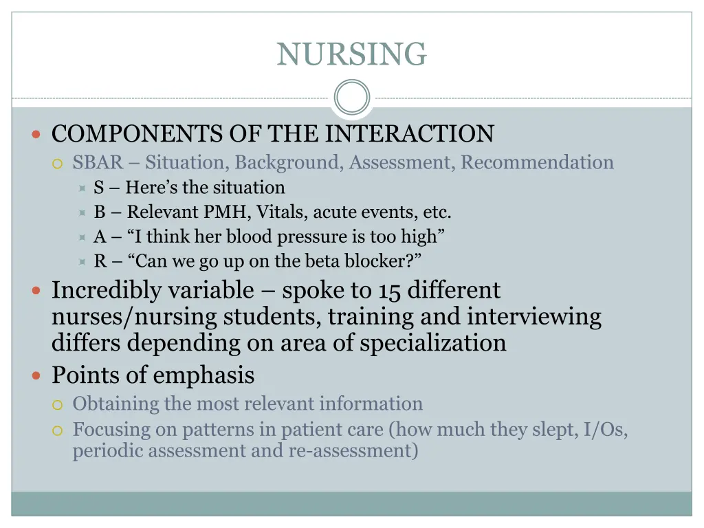 nursing 1