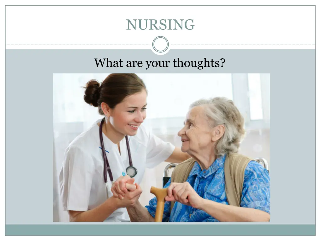 nursing