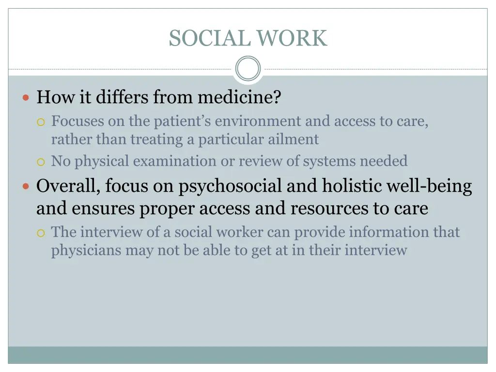 social work 2