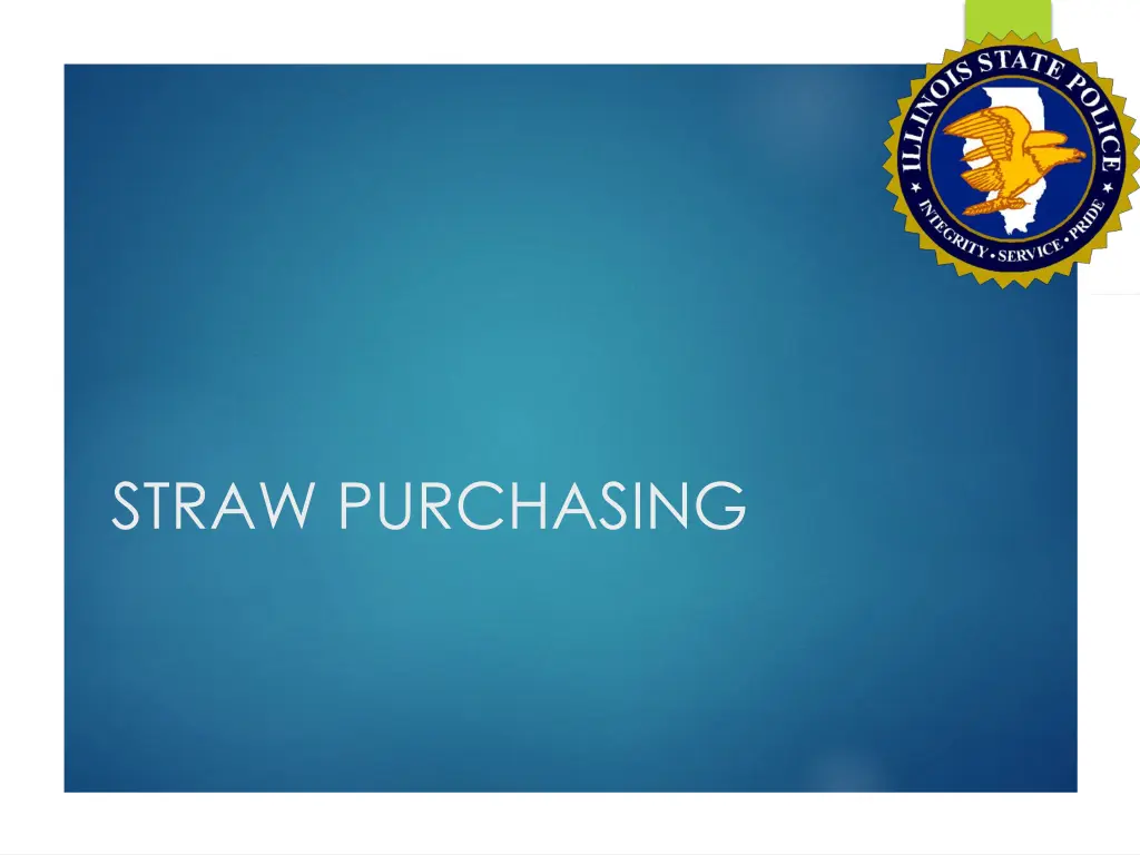 straw purchasing