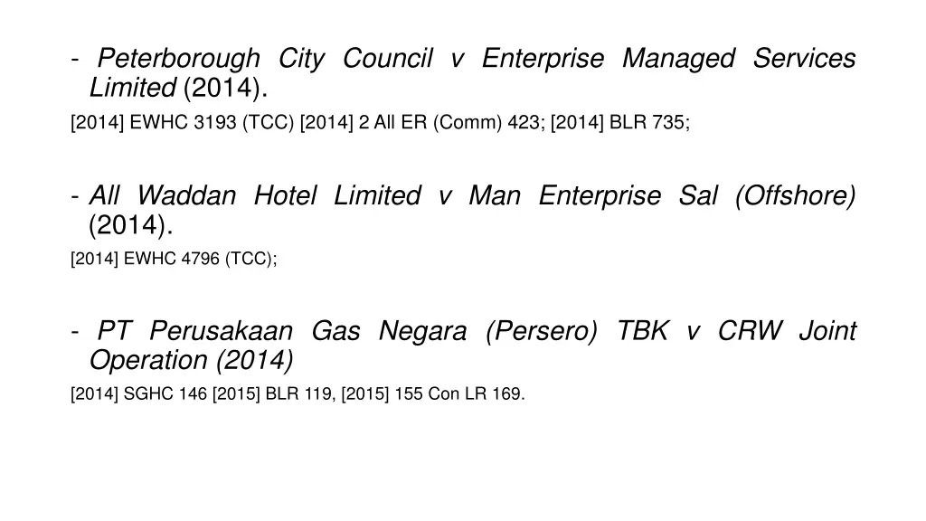 peterborough city council v enterprise managed