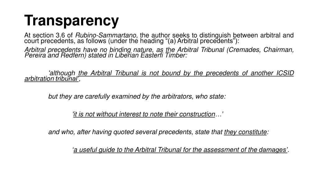 transparency at section 3 6 of rubino sammartano