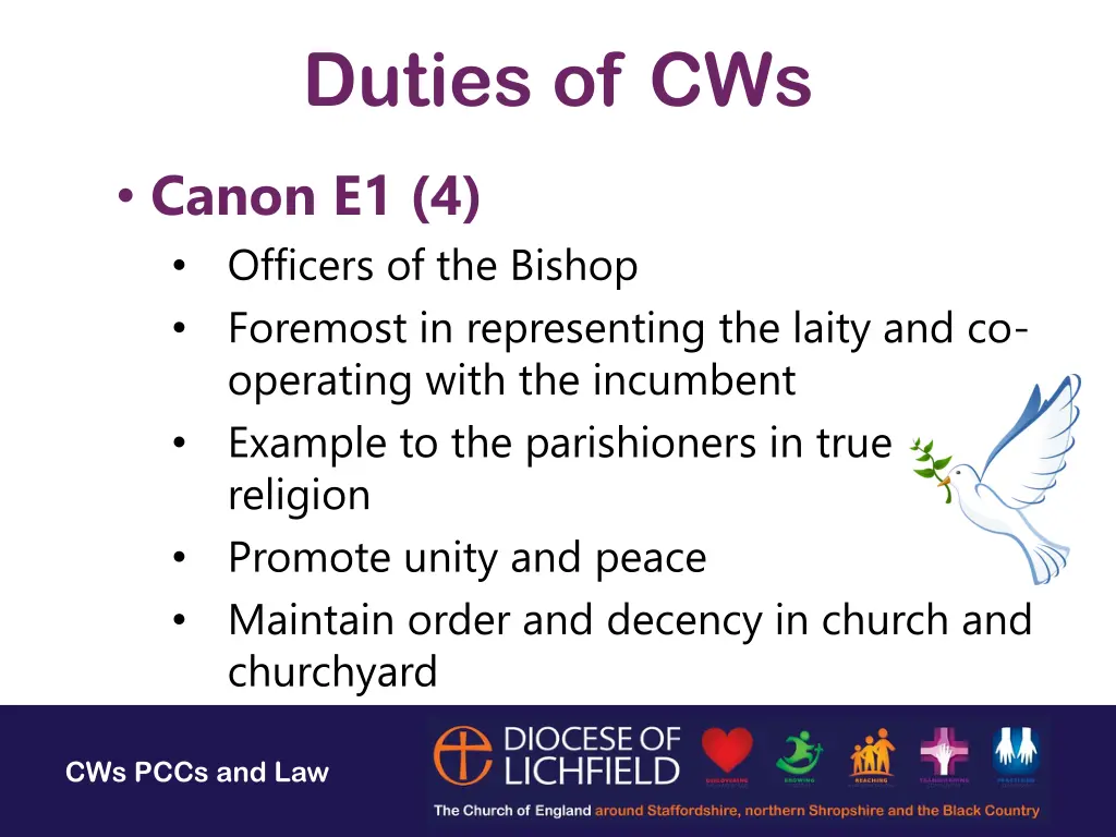 duties of cws