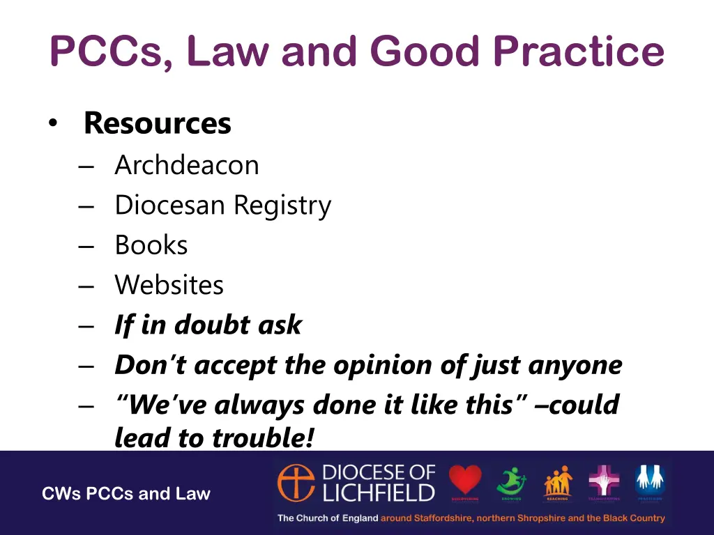 pccs law and good practice 9