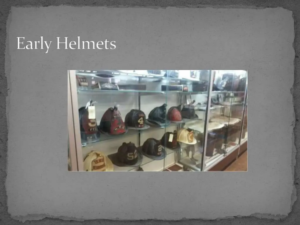 early helmets