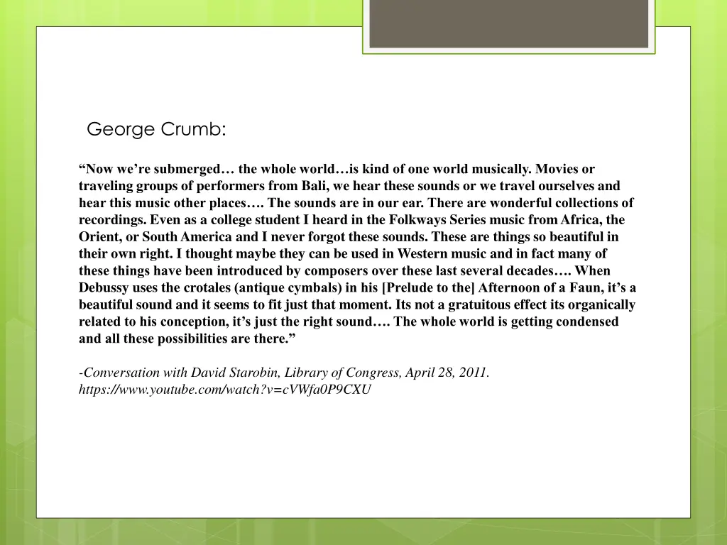 george crumb 1