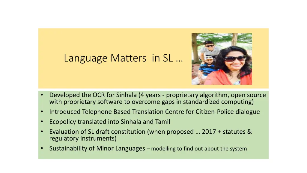 language matters in sl