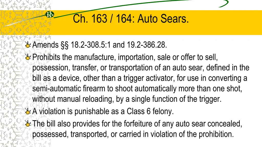 ch 163 164 auto sears