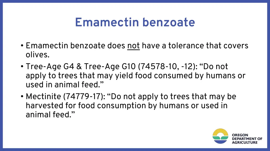 emamectin benzoate