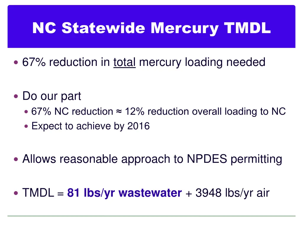 nc statewide mercury tmdl 1