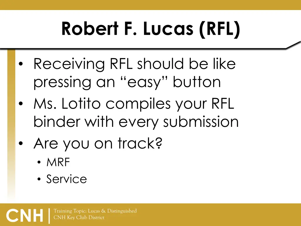 robert f lucas rfl