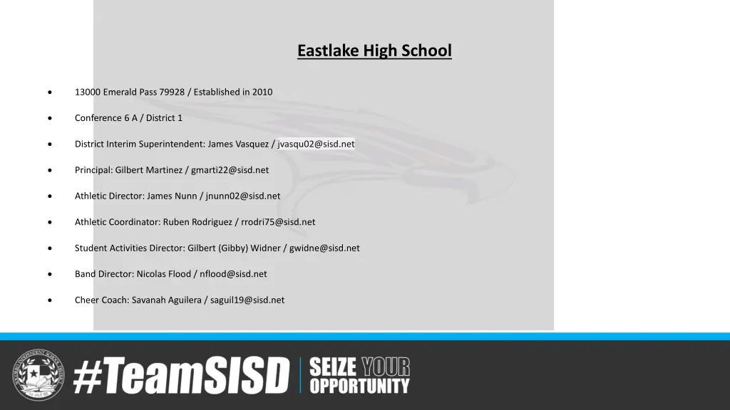 eastlake high school