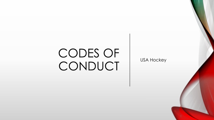 codes of conduct