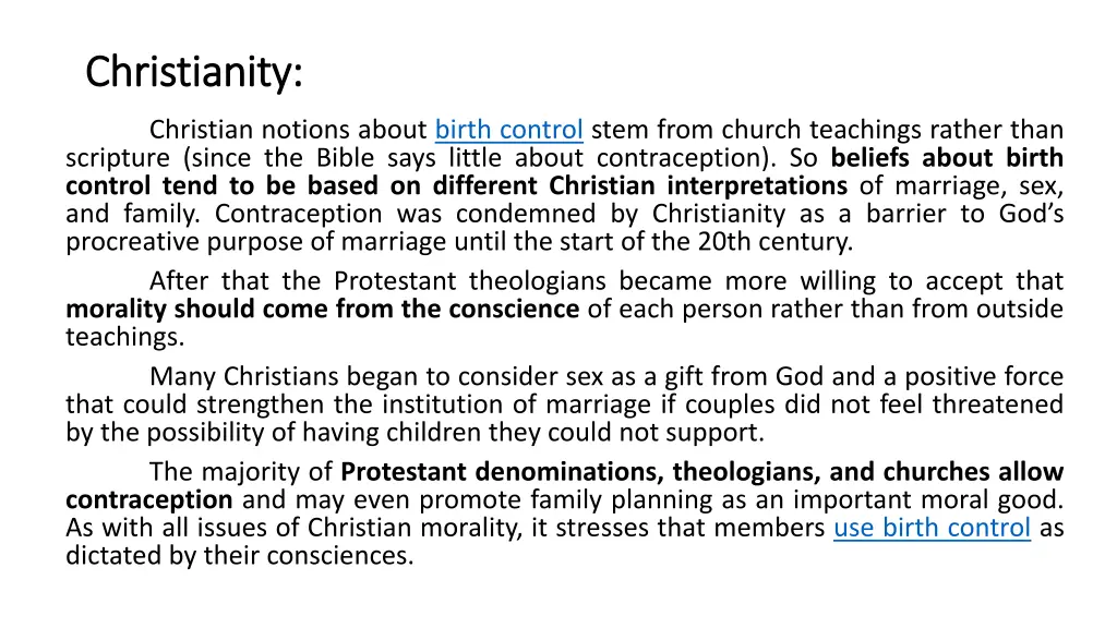 christianity christianity