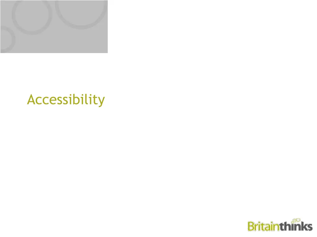 accessibility