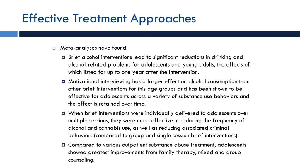 effective treatment approaches 1