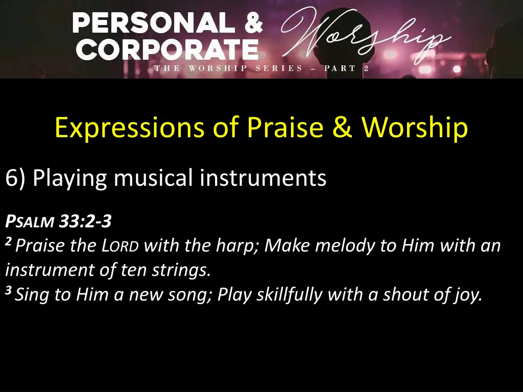 expressions of praise worship 5