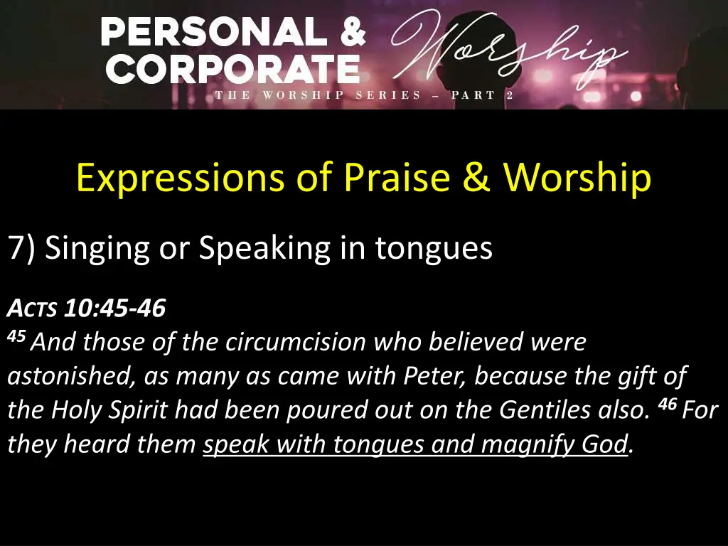 expressions of praise worship 6