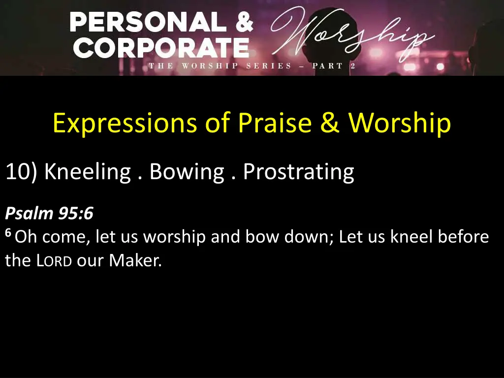 expressions of praise worship 9