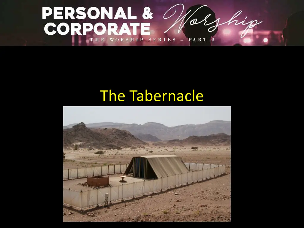 the tabernacle