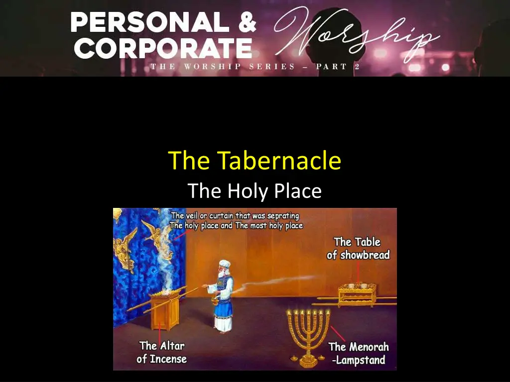 the tabernacle the holy place