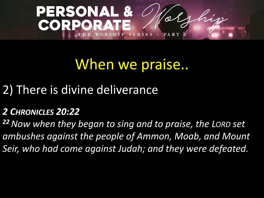 when we praise 1