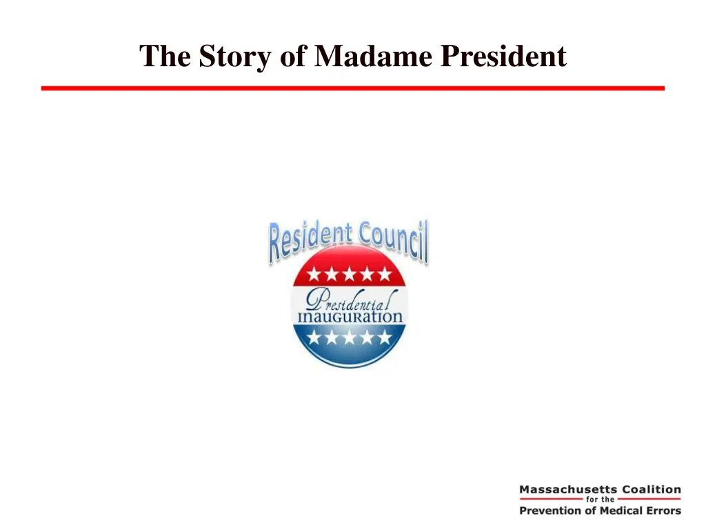 the story of madame president