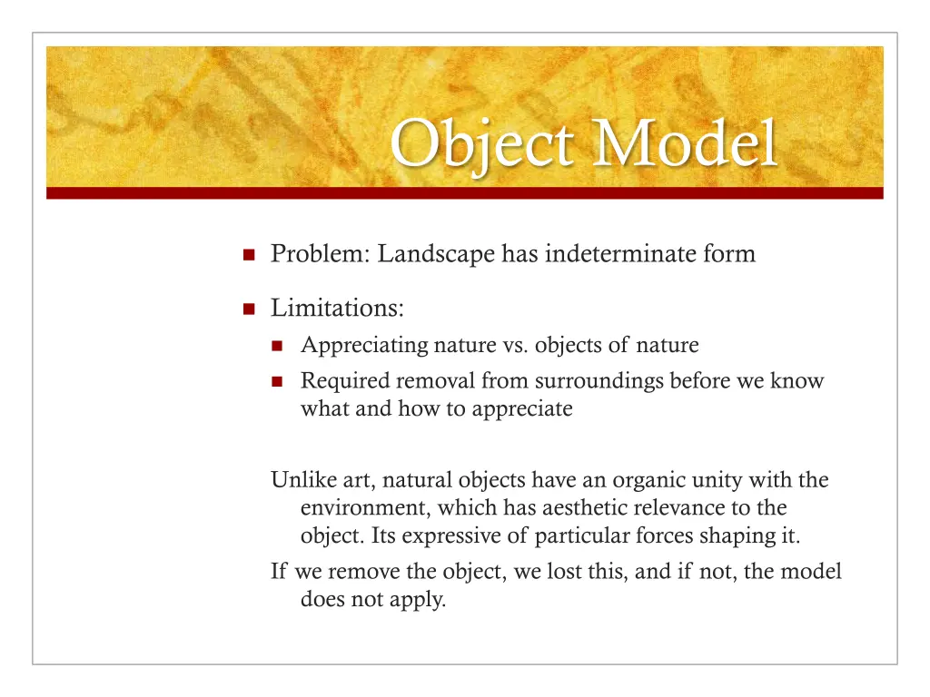 object model 1