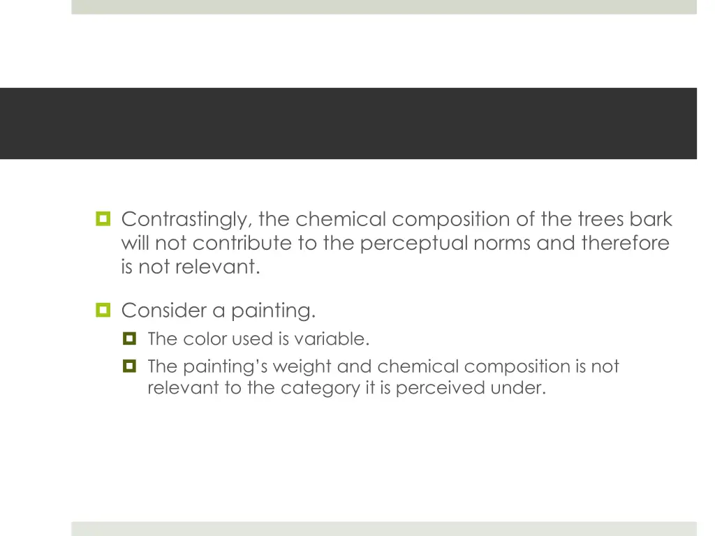 contrastingly the chemical composition