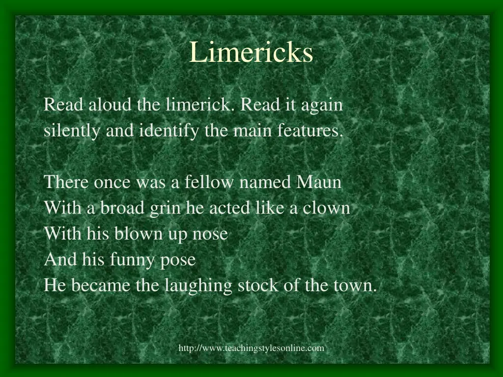 limericks