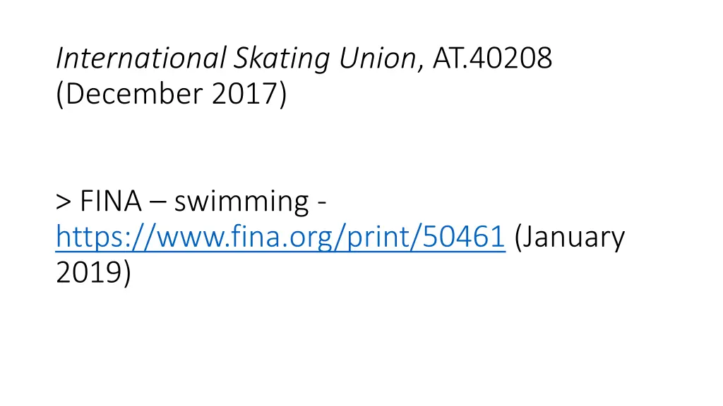 international skating union at 40208 december 2017