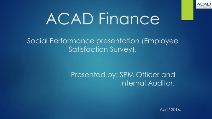 acad finance