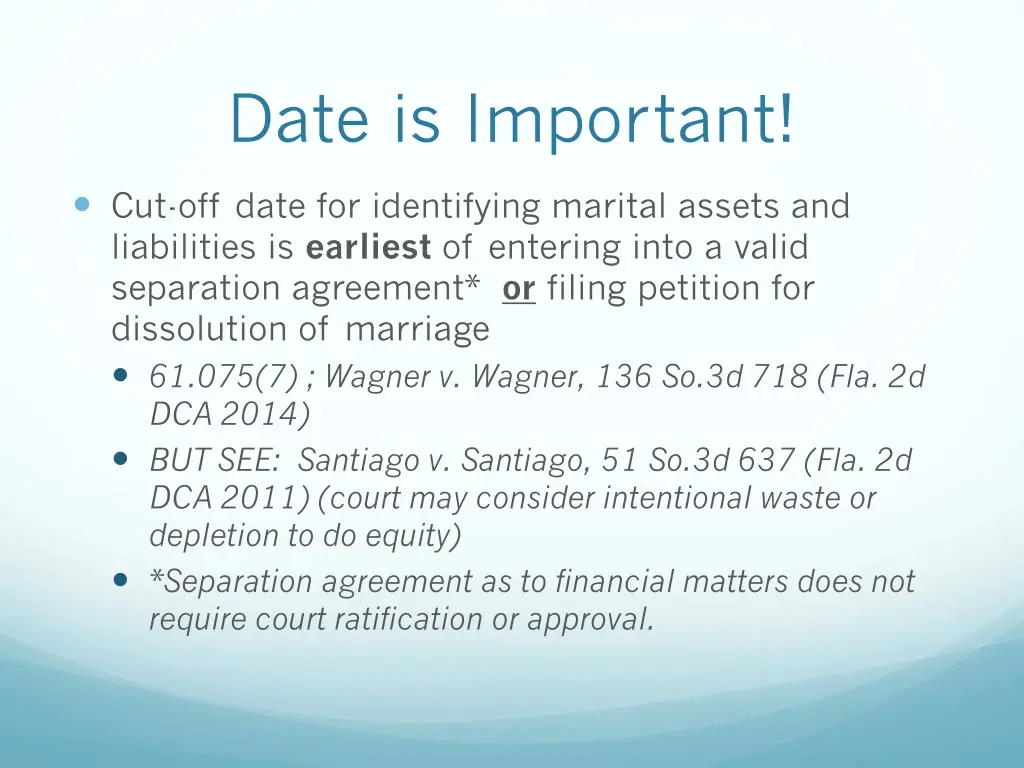 date is important 1