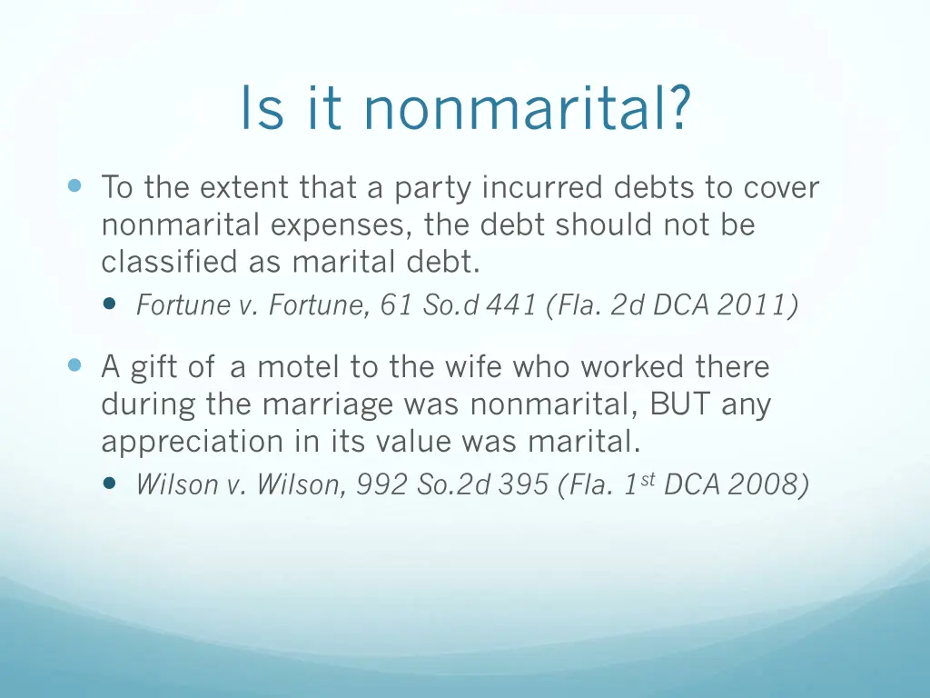 is it nonmarital 1