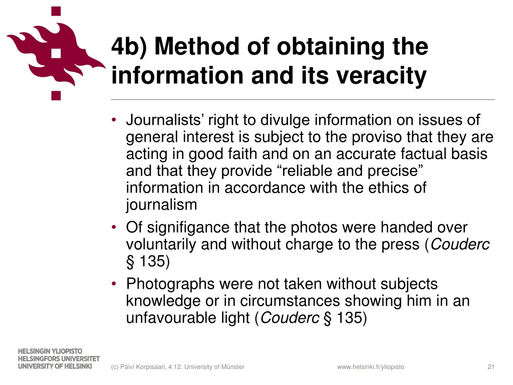 4b method of obtaining the information