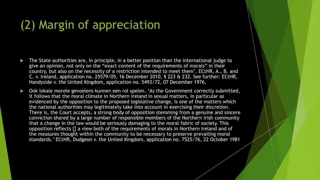 2 margin of appreciation 2