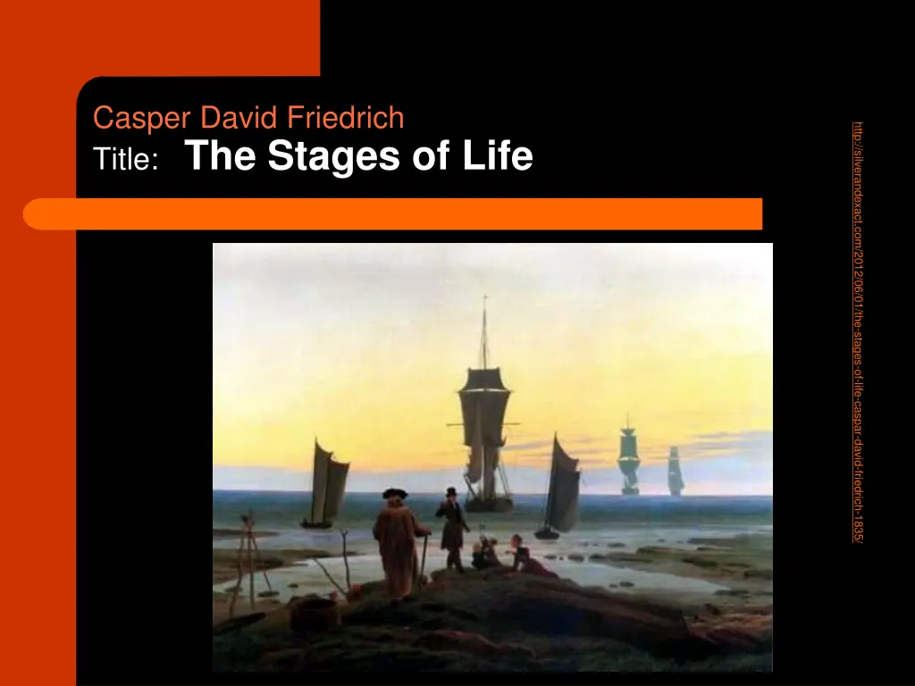 casper david friedrich title the stages of life