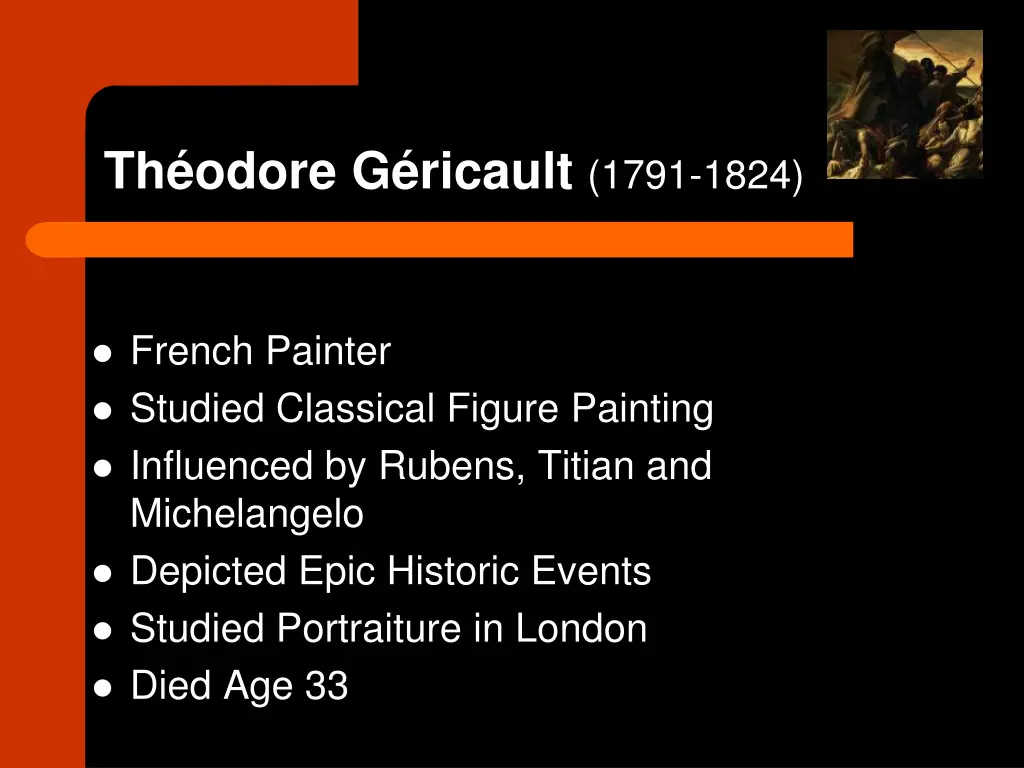 th odore g ricault 1791 1824