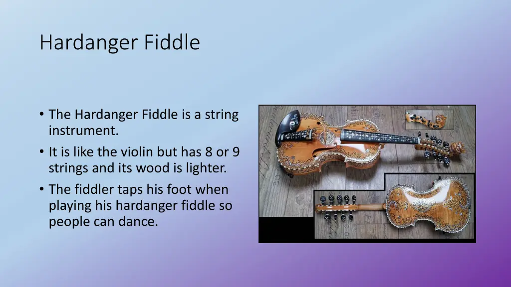 hardanger fiddle