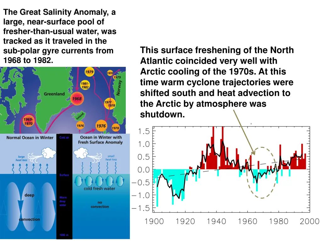 the great salinity anomaly a large near surface