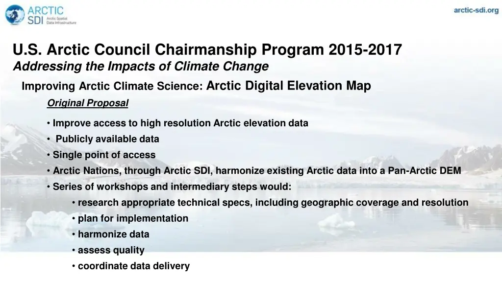 u s arctic council chairmanship program 2015 2017