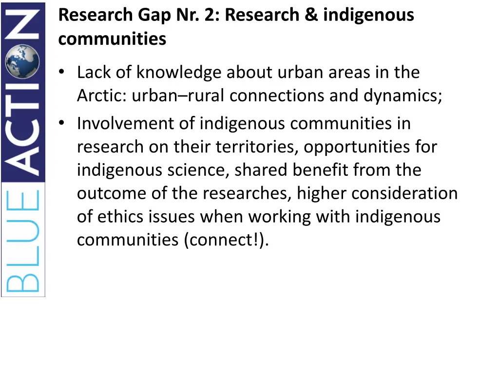 research gap nr 2 research indigenous communities