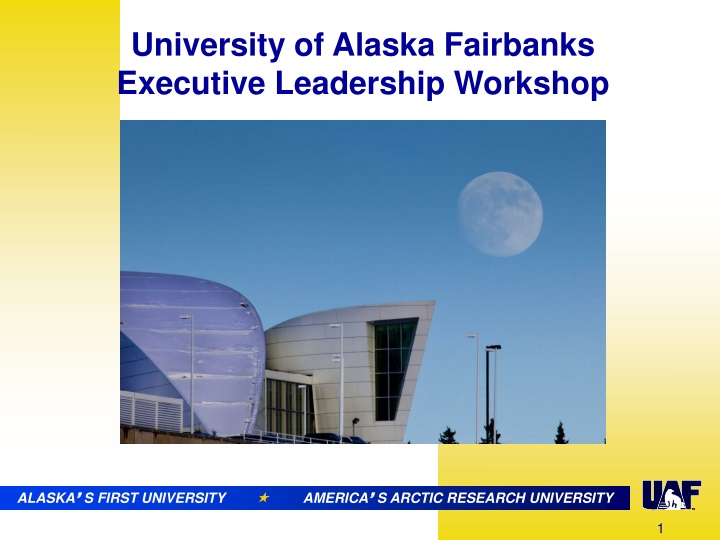 university of alaska fairbanks executive