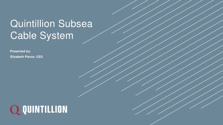 quintillion subsea cable system