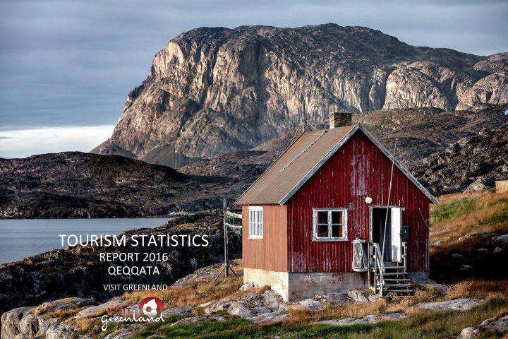 tourism statistics report 2016 qeqqata