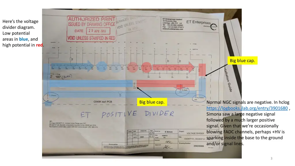 here s the voltage divider diagram low potential